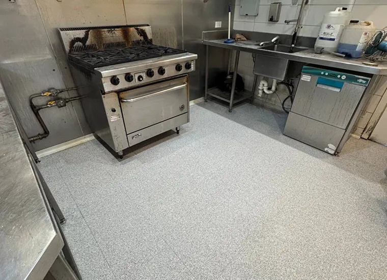 commercial kitchen epoxy flooring Melbourne